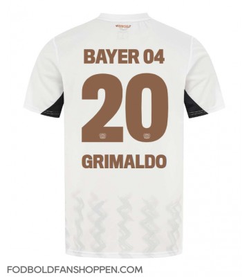 Bayer Leverkusen Alejandro Grimaldo #20 Udebanetrøje 2024-25 Kortærmet